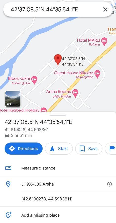 Story Guesthouse Kazbegi Bagian luar foto